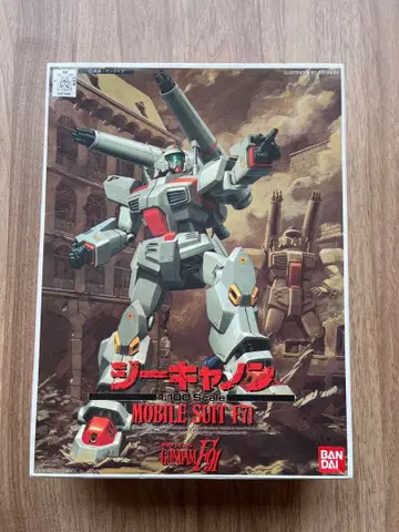 1/100 기동전사 건담 F91 G캐논 모빌슈트 F71