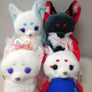 쵸콘과 구미호님 요괴변화 ST 컴플리트 여우 봉제 인형