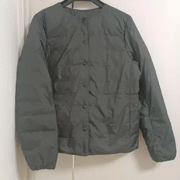 무인양품 다운 자켓 다크 그레이