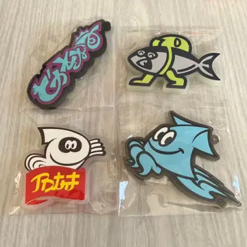 스플래툰 러버 키링 컬렉션 4종 세트