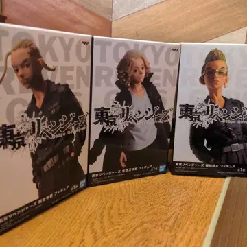 도쿄 리벤저스 피규어 3개 세트 미개봉 새상품