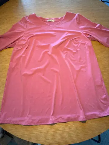 Makana na Kathy 핑크 5부 소매 튜닉