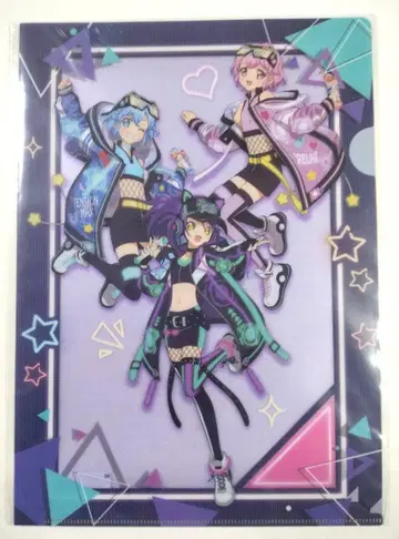 (미개봉) 클리어 파일 집합 드레싱 파르페 in 프리즘 스톤 카페