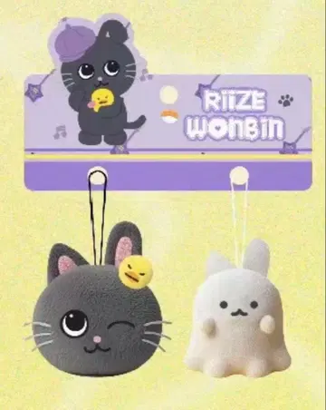 최종 가격 인하 ] RIIZE 원빈 토냥이 상하이 봉제 인형 키링