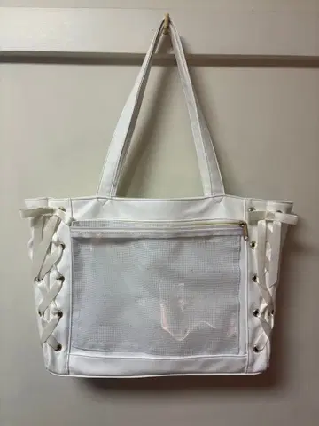 WEGO 레이스업 이타백 화이트