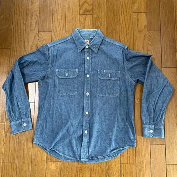 SUGARCANE 샴브레이 셔츠 MEDIUM 동양 엔터프라이즈