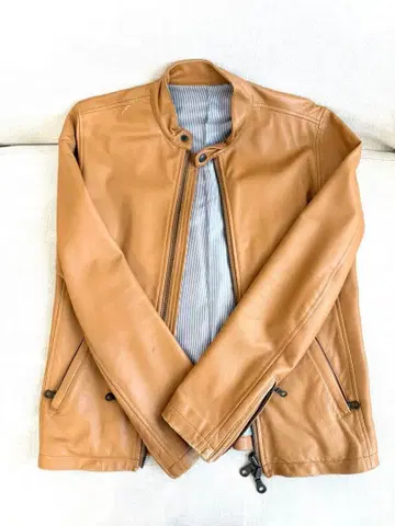 SHIPS JET BLUE 쉽스 제트 블루 라이더 자켓 양가죽