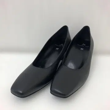 SUCCESS WALK 블랙 스퀘어토 펌프스