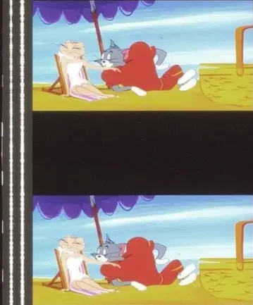 톰과 제리 35mm 필름 연속 5컷 Tom and Jerry MGM