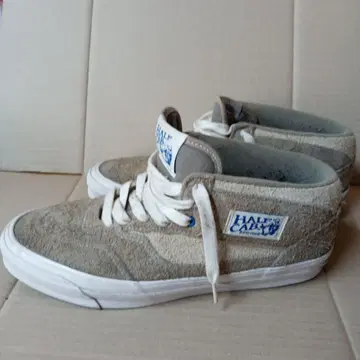 R VANS 스케이트 하프 캡 베이지 그레이 스니커즈