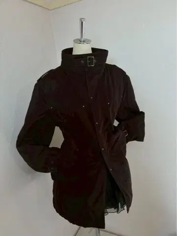 y2k 헤이세이 갸루 벨트 스터드 페어리 그런지 밀리터리 하이넥 자켓