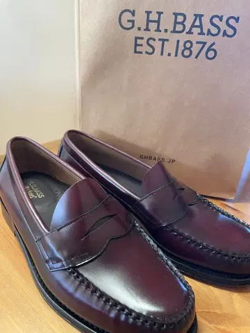 G.H.BASS WEejuns 다크 브라운 로퍼