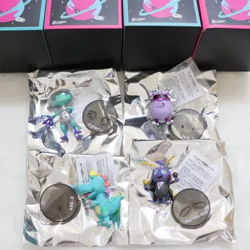 킹프리 플래닛 에이지 4체 세트 피규어 알렉스 나가세 렌