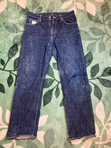 UNIFUL 다크 블루 스트레이트 데님, 스케이트보드 브랜드