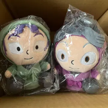 닌타마 란타로 앉은 봉제 인형 타치바나 센조 아야베 키하치로 세트