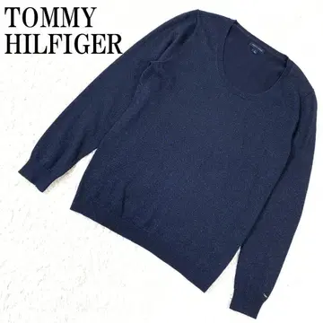 TOMMY HILFIGER 긴팔 니트 네이비 M B8309