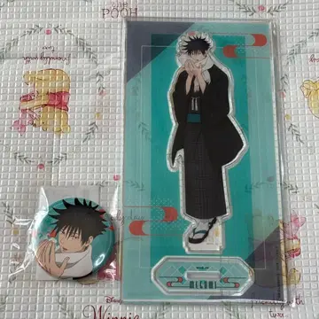 주술회전 마루쿠지 일본 의류 스타일 후시구로 메구미 아크릴 스탠드 캔뱃지