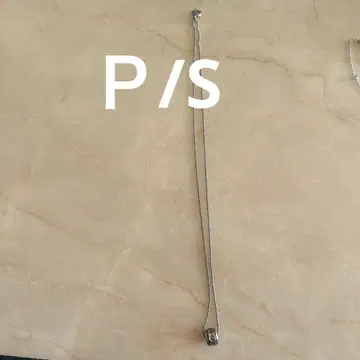 P/S 토파즈석 7개 달린 목걸이 약 40cm