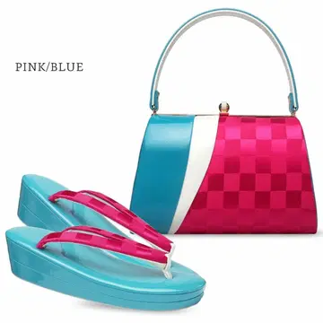 조리백 세트 후리소데 성인식 조리 일본제 에나멜 uzouri23-4