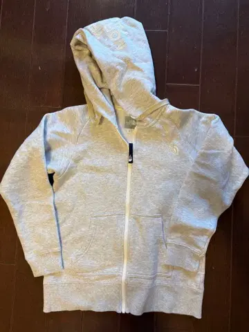 THE NORTH FACE 후드 부착 집업 후드티 그레이