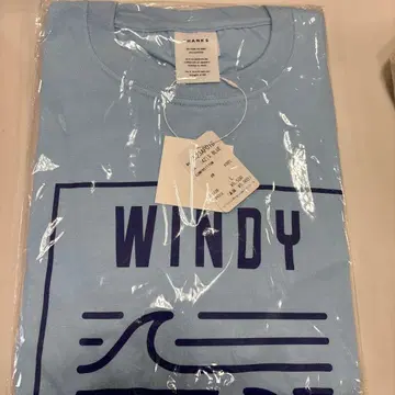 라이트 블루 WINDY STANCE BEACH BREAK 티셔츠