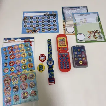 파우 패트롤 말하는 터치폰 완구 핸드폰 토이트레 씰 시계