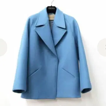 christian winants 블루 코트 프론트 버튼