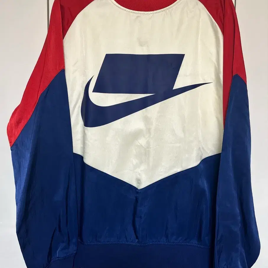 nike swoosh colour block sweatshirt