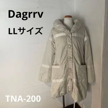 TNA-200) Dagrrv 다그르브 코트 LL 화이트 단추식
