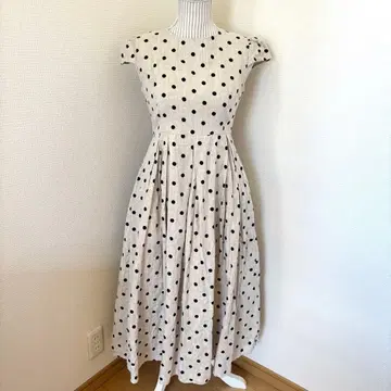 Birthday bash 린넨 도트 원피스