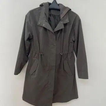 미사용품 [세탁 가능 발수] 모즈 코트 다크 브라운