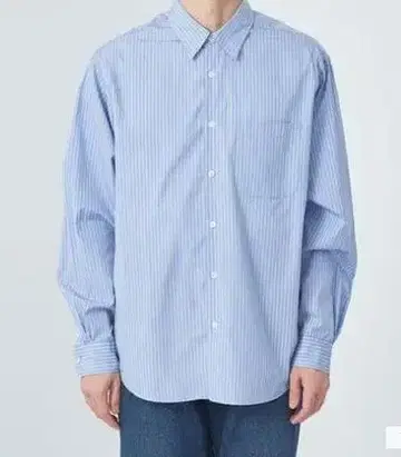 새상품급 그린 라벨 토마스 메이슨 저스트 루즈 레귤러 카라 셔츠