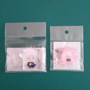 [ 주술회전 파옥옥절 고죠 사토루 일러스트 아크릴 블록+키링 ]