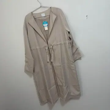 드레스킵 [ 발수 가공 ] 노카라 기모노 코트