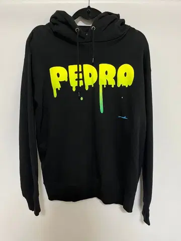 스시오 디자인 PEDRO x TOWER RECORDS 콜라보 후드티 L