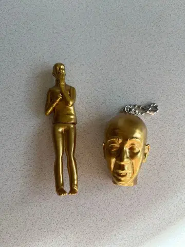 효로쿠 전신 얼굴만 골드 피규어 세트