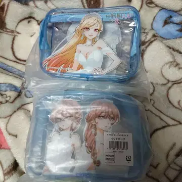 그 비스크돌은 사랑을 한다 클리어 파우치 2개 세트 미사용