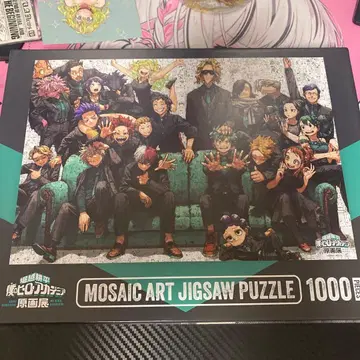 히로아카 원화전 히로아카전 모자이크 아트 퍼즐 직소 퍼즐 상자