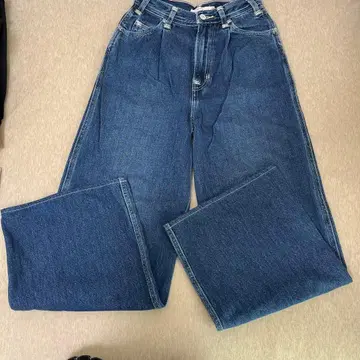 Levi's Red 다크 블루 플레어 팬츠