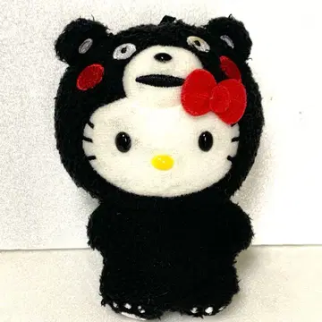 키티 쿠마몬 봉제 인형 키링