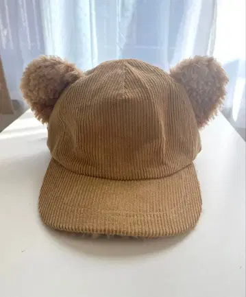 [ 더피 ] 귀 달린 코듀로이 캡