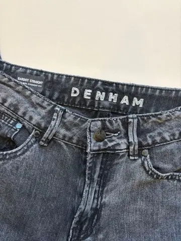 [ DENHAM ] [ 키가 작은 분들을 위한 ] 블랙진