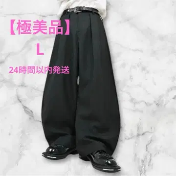 지저인 벌룬 슬랙스 L2087 L 블랙 y2k