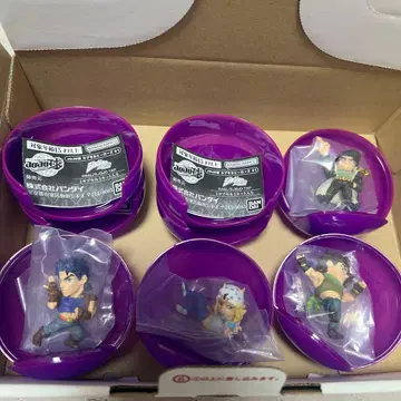 죠죠의 기묘한 모험 죠죠구 캡슐 히어로즈 4종