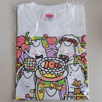 야바이T셔츠야상 10주년 기념 투어 티셔츠 M 사이즈 미개봉 새상품