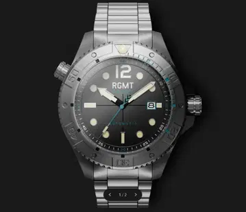 RGMT 데몰리션 오토매틱 워치 방수 2000M 밸브