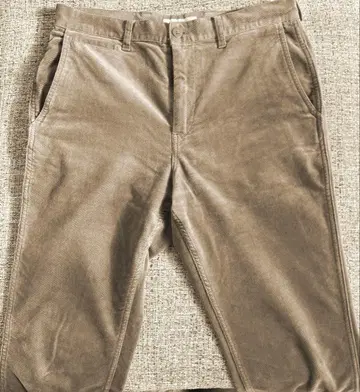 [ BEAMS ] 빔즈 코듀로이 팬츠 남성용 그레이지 L 면 스트레치