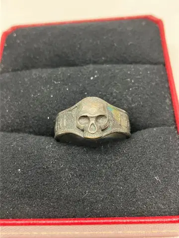 1939's~ 독일 국방군 육군 당시 물건 스컬 반지 빈티지
