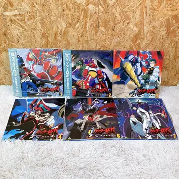 LD 진겟타로보 세계 최후의 날 6매 세트 5권 제외 레이저 디스크