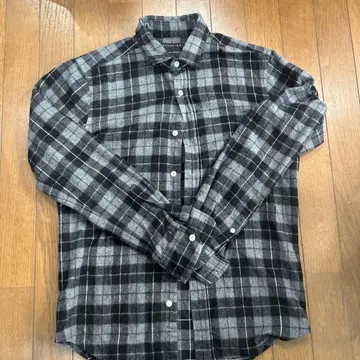 ESTNATION 긴팔 셔츠 블랙/그레이